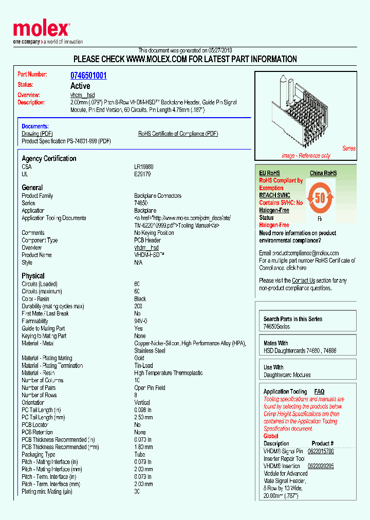 0746501001_4960023.PDF Datasheet