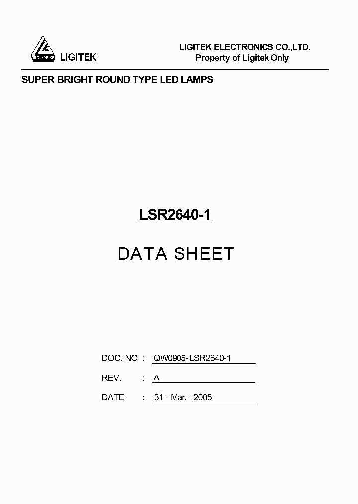 LSR2640-1_4960217.PDF Datasheet