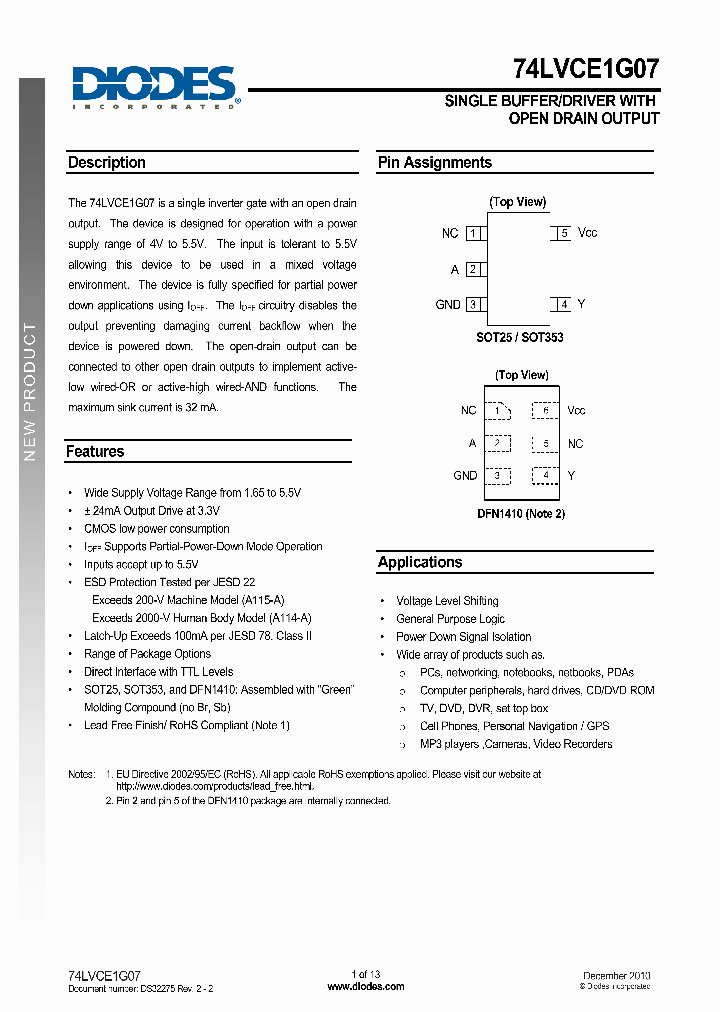 74LVCE1G071012_4960365.PDF Datasheet