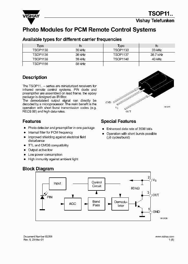 TSOP1130_4960756.PDF Datasheet