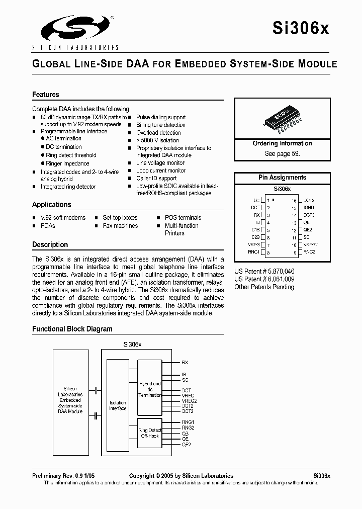 SI3060-X-KSR_4962786.PDF Datasheet