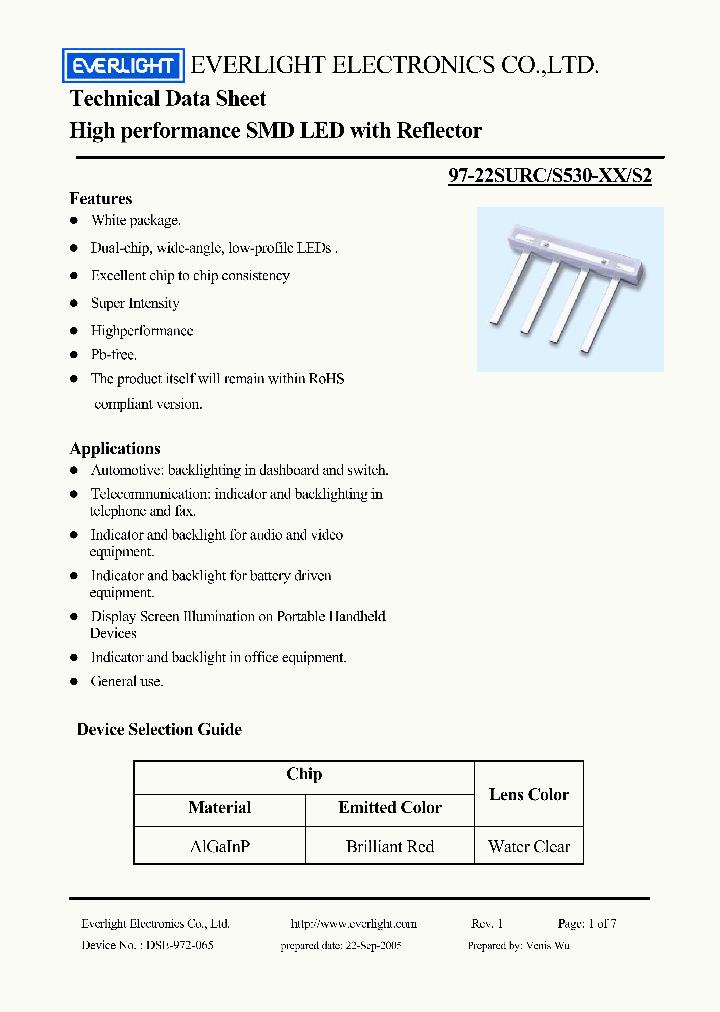97-22SURCS530-XXS2_4962863.PDF Datasheet