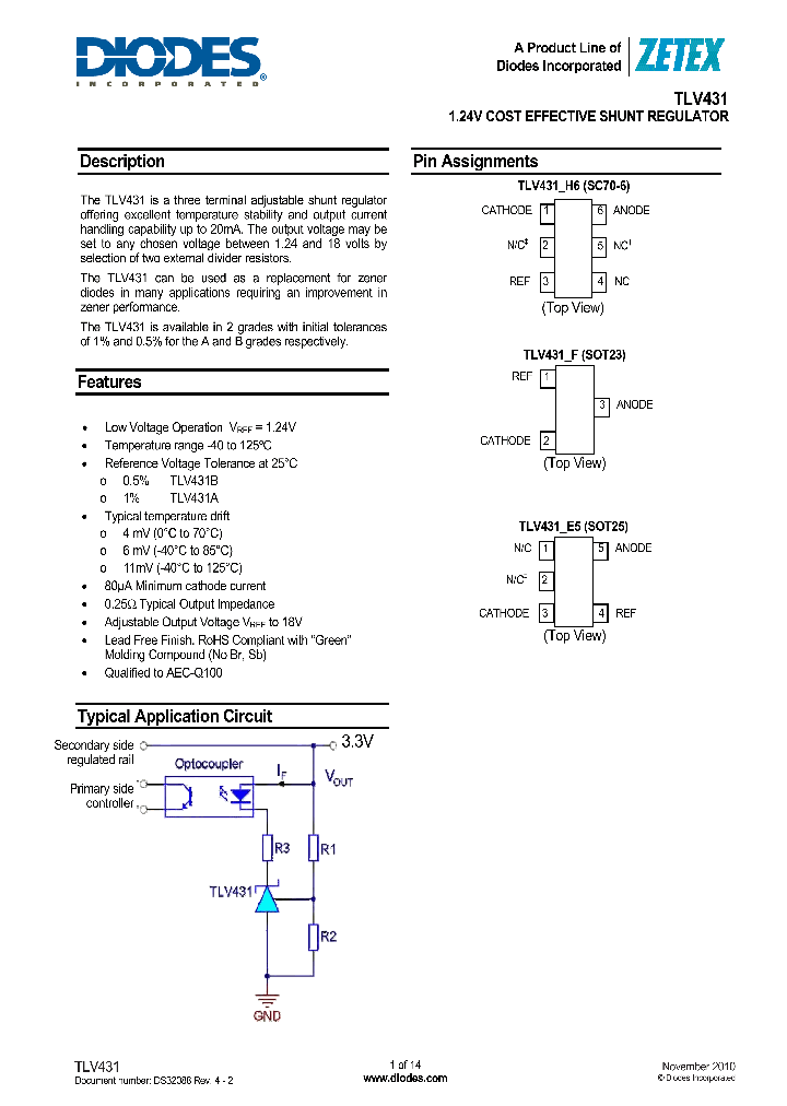 TLV431_4963829.PDF Datasheet