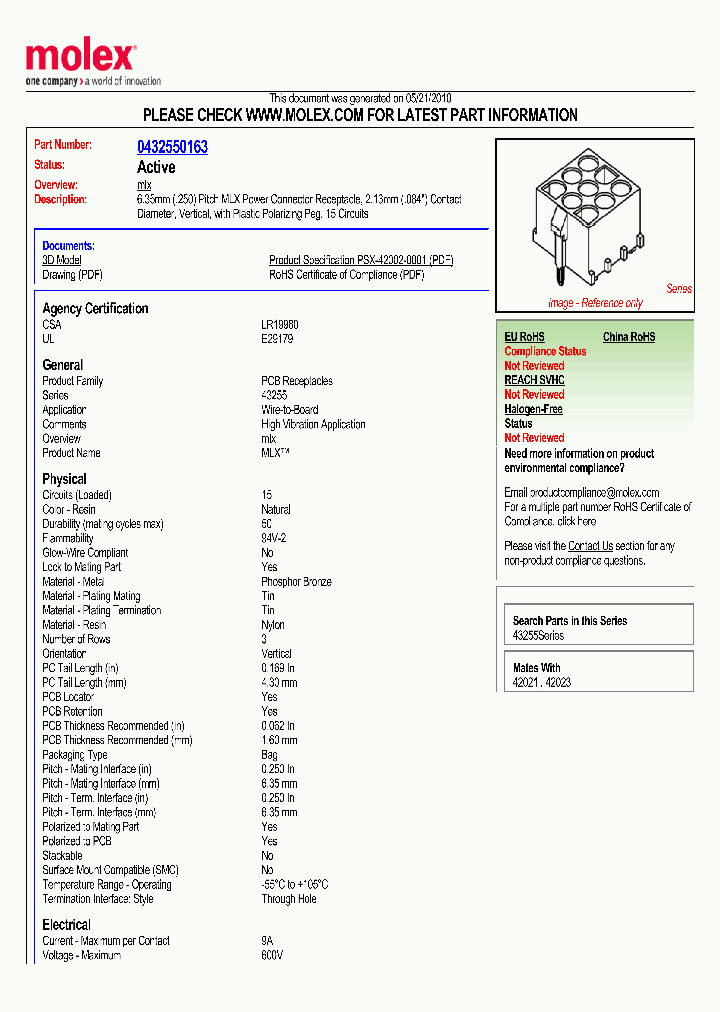 43255-0163_4964469.PDF Datasheet