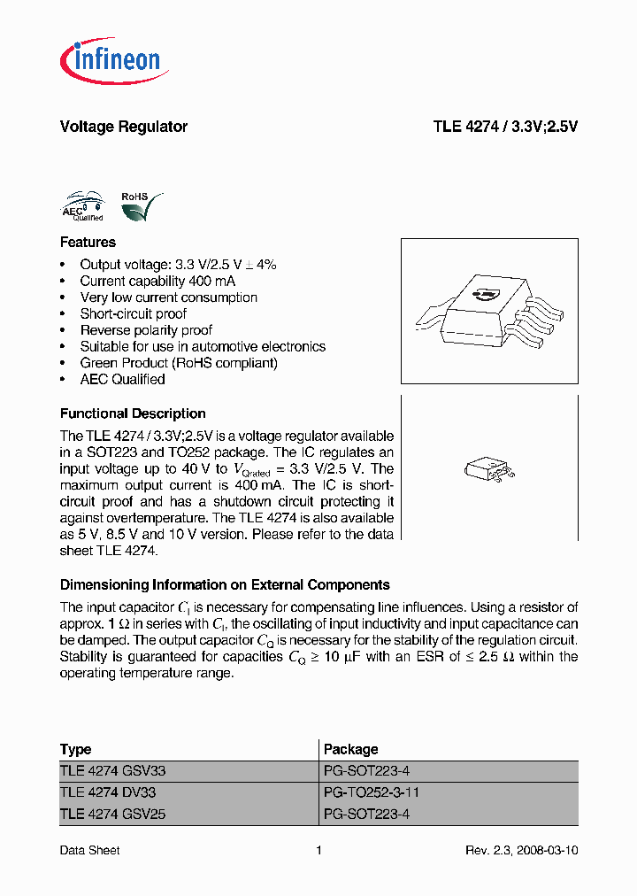 TLE4274_4964815.PDF Datasheet