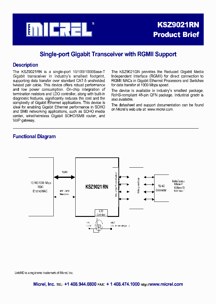KSZ9021RN_4964882.PDF Datasheet