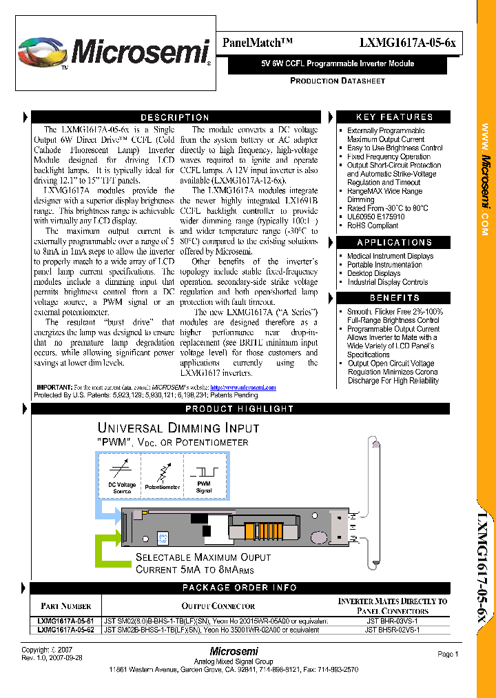 LXMG1617A-05-61_4967239.PDF Datasheet