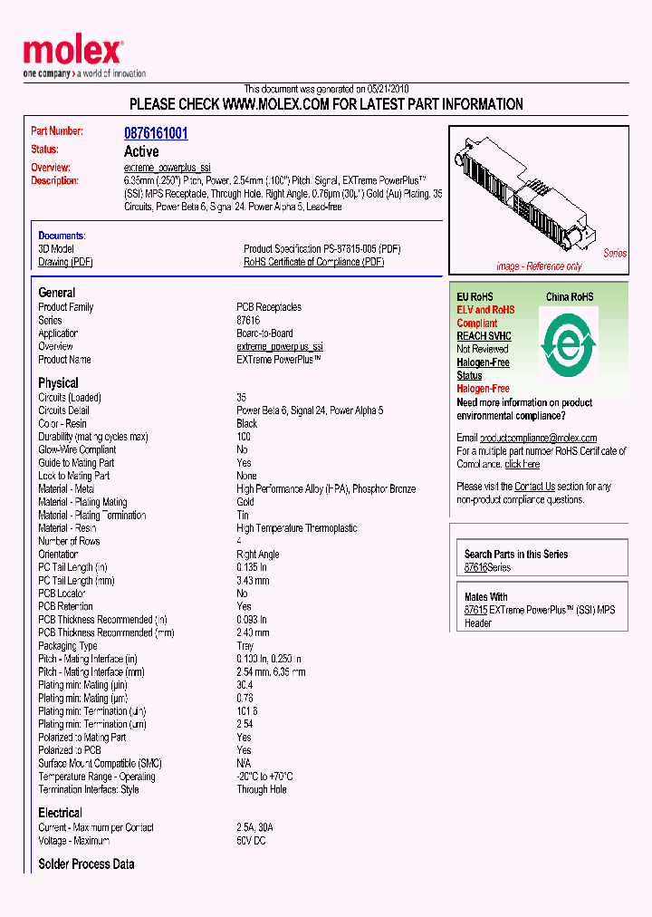 0876161001_4967605.PDF Datasheet