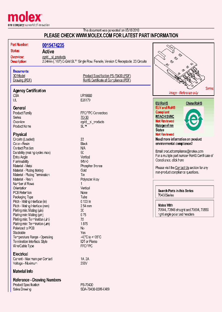0015474235_4968158.PDF Datasheet