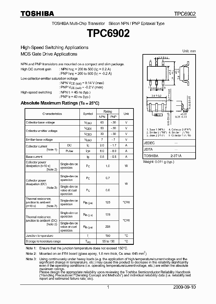 TPC6902_4969245.PDF Datasheet
