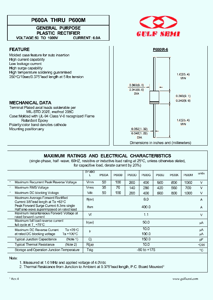 P600A_4969363.PDF Datasheet