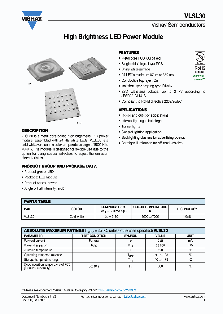 VLSL30_4969369.PDF Datasheet