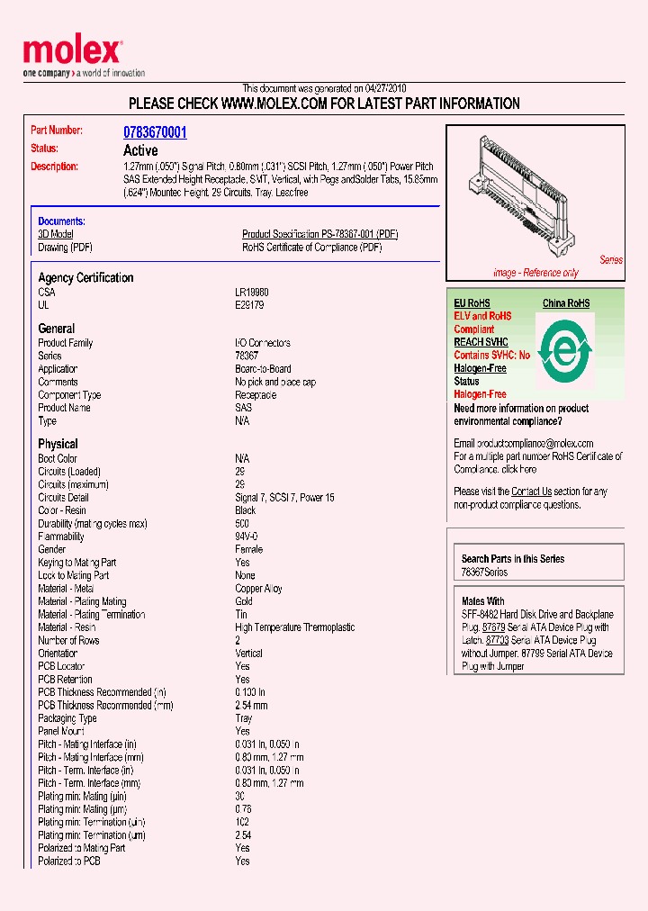0783670001_4970427.PDF Datasheet