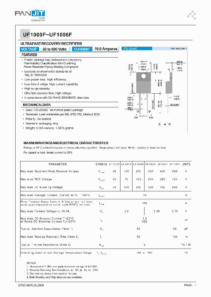 UF1000F09_4970614.PDF Datasheet