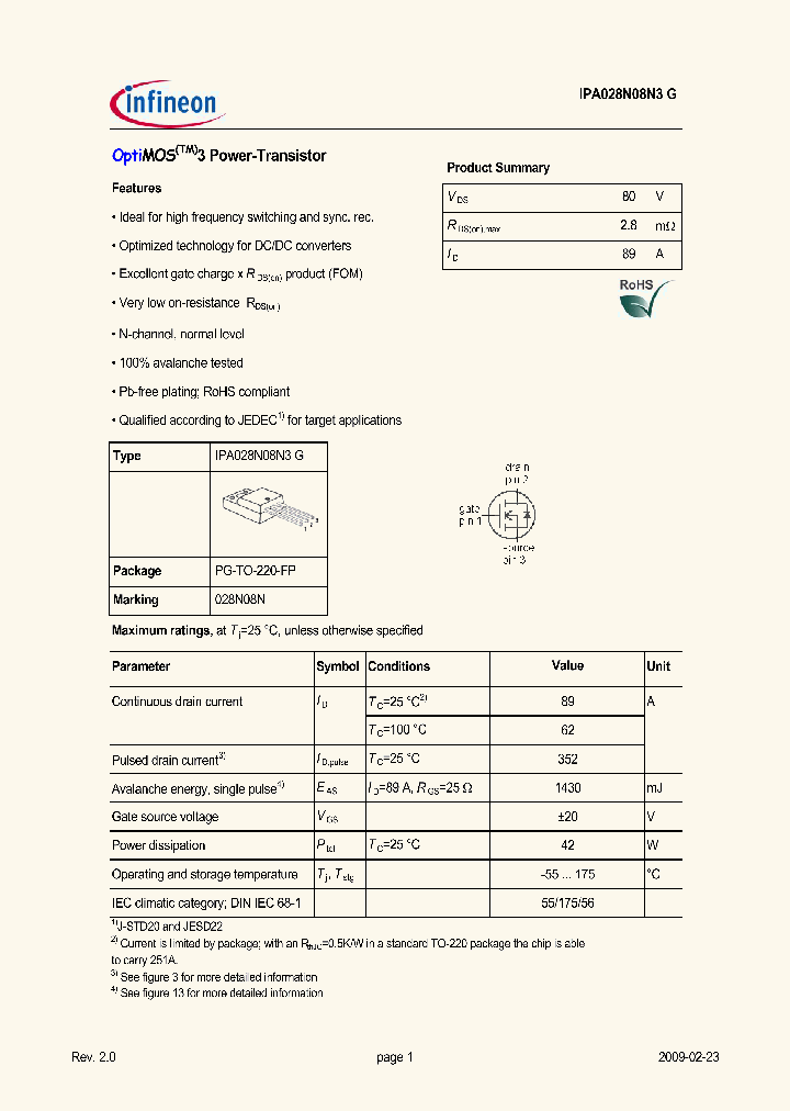 IPA028N08N3G_4970742.PDF Datasheet