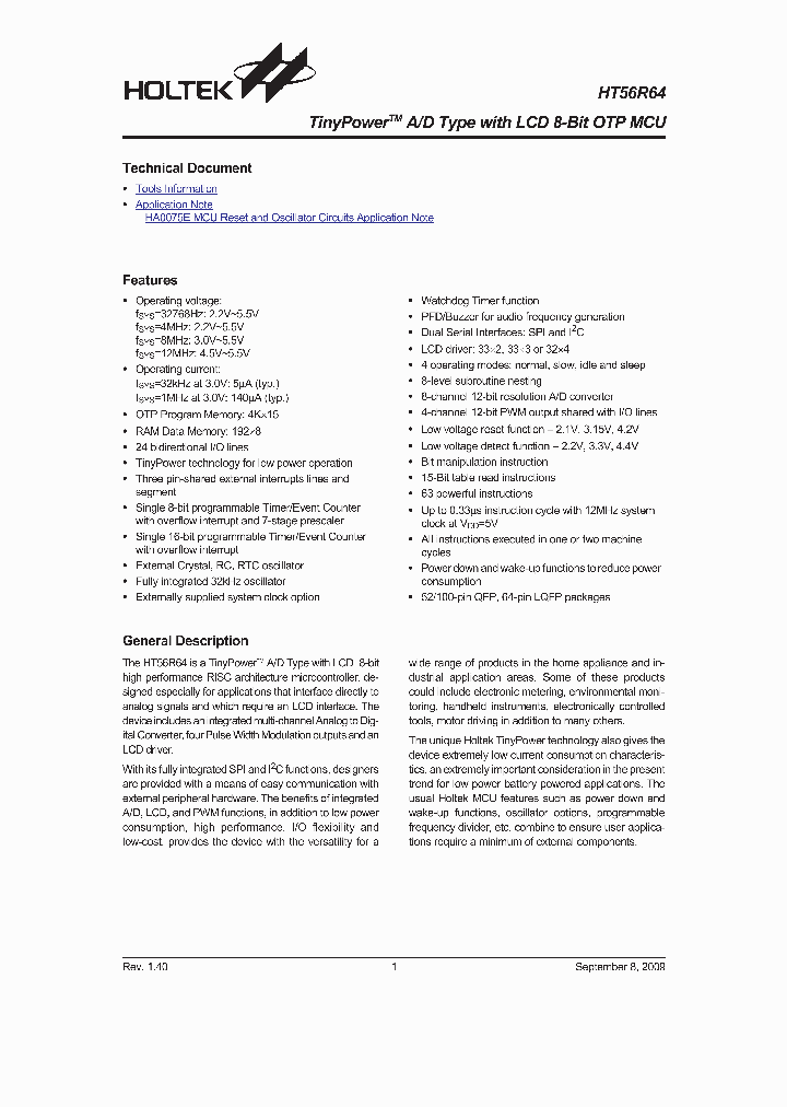 HT56R64_4970821.PDF Datasheet