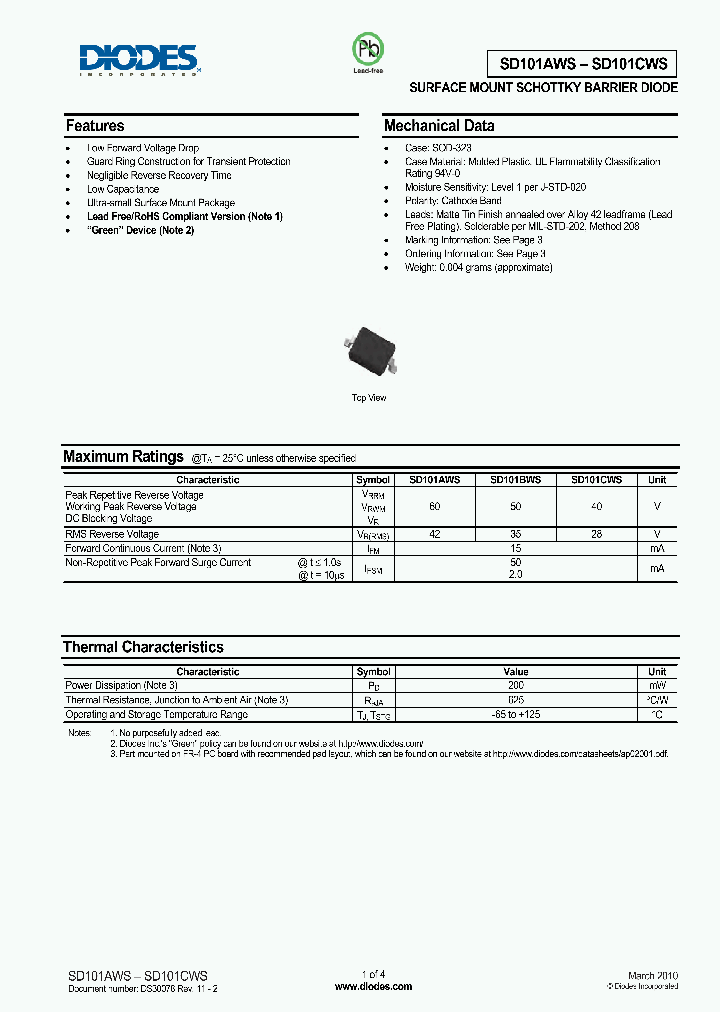 SD101BWS-7-F_4971250.PDF Datasheet