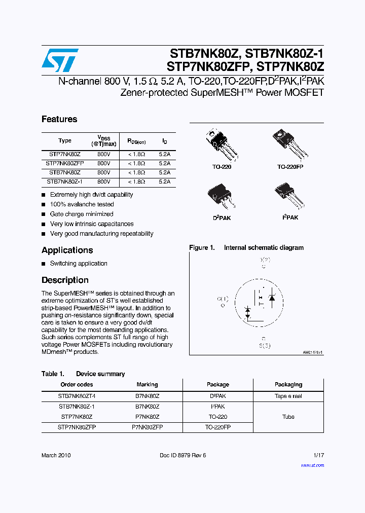 STP7NK80ZFP_4971907.PDF Datasheet