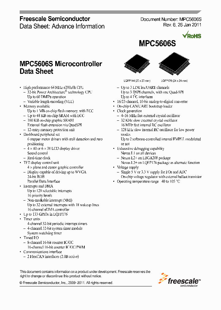 MPC5606S11_4972344.PDF Datasheet