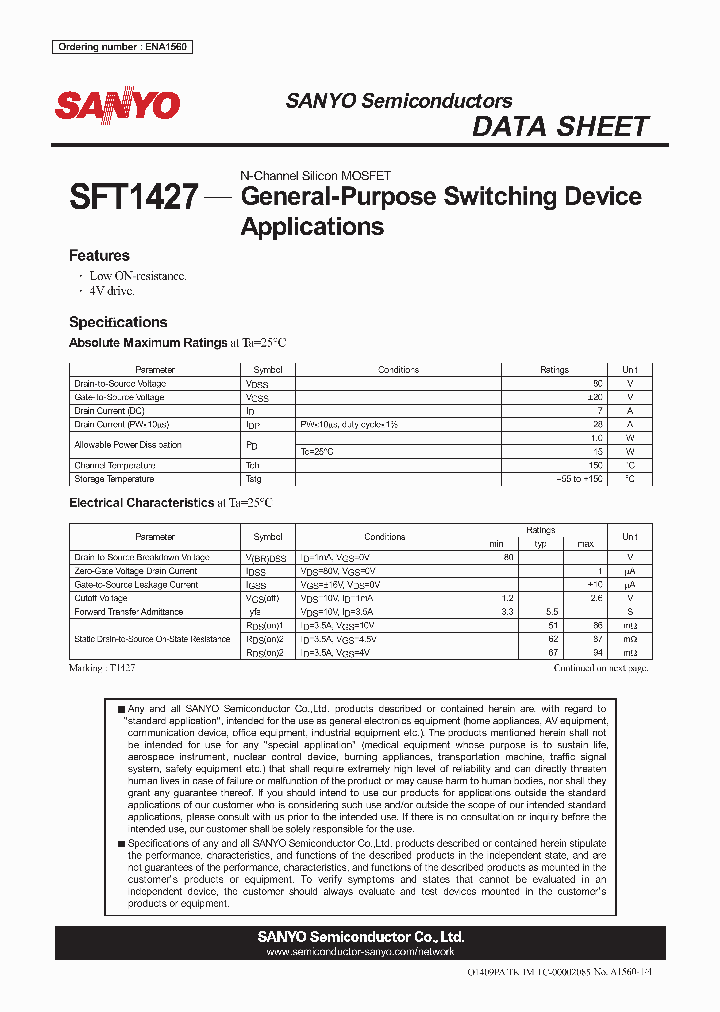 SFT1427_4972596.PDF Datasheet