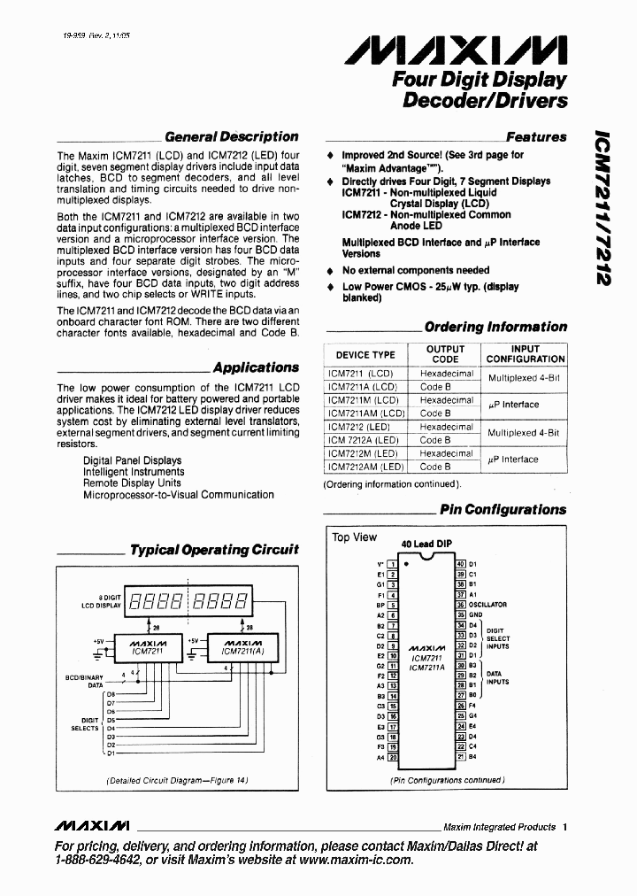 ICM721105_4972677.PDF Datasheet