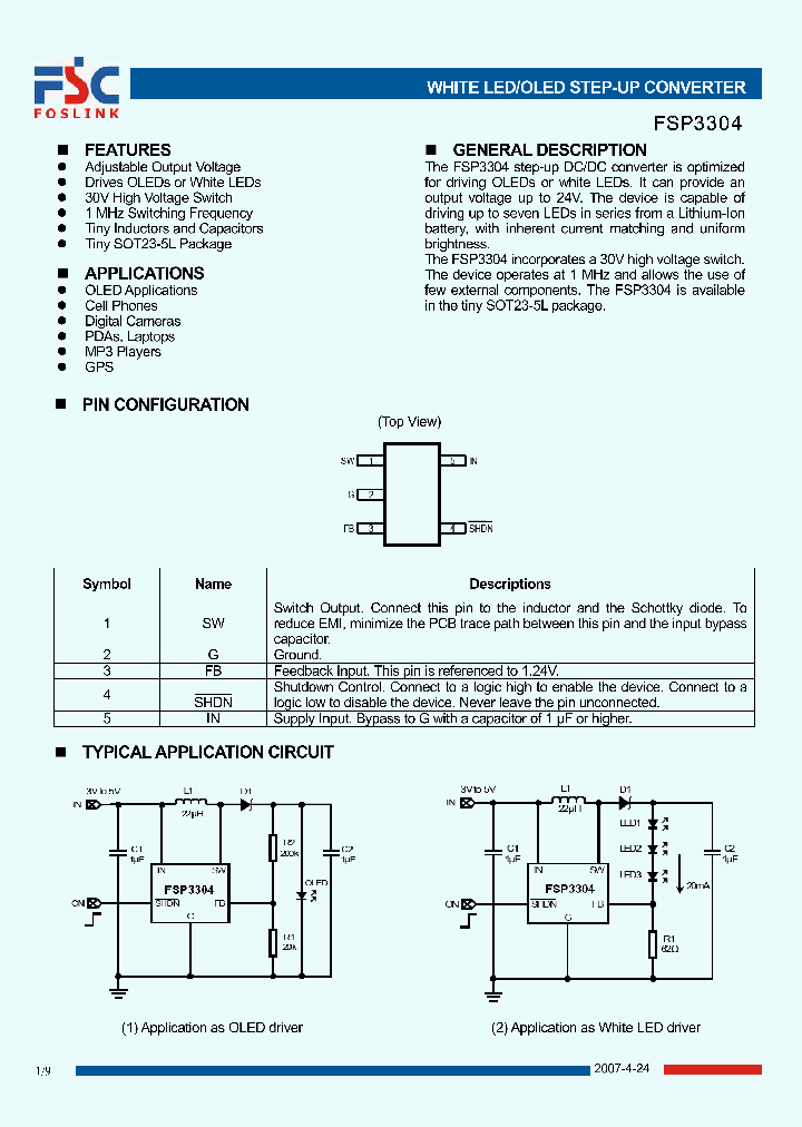 FSP3304_4973153.PDF Datasheet