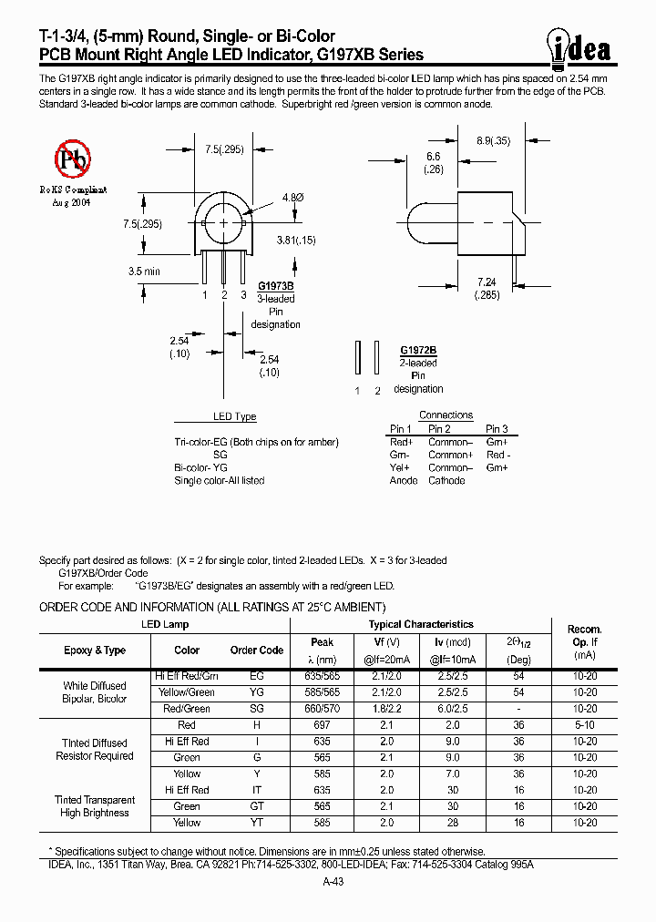 G197XB_4973790.PDF Datasheet