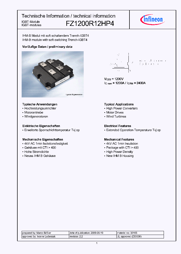 FZ1200R12HP4_4973868.PDF Datasheet