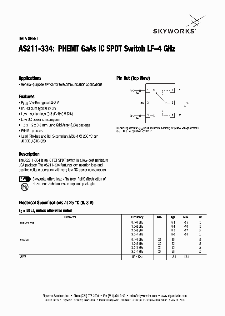AS211-334_4974114.PDF Datasheet