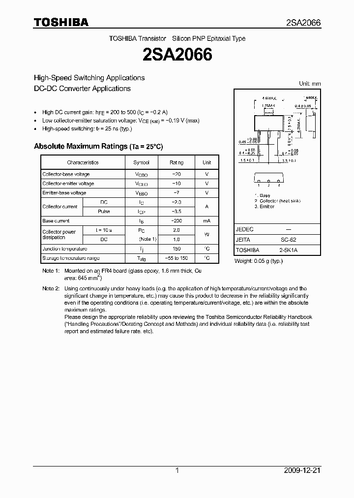 2SA206609_4974293.PDF Datasheet