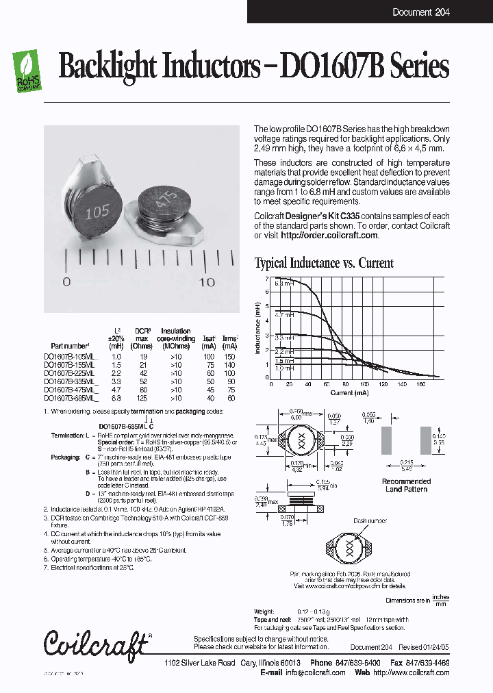 DO1607B-105ML_4974811.PDF Datasheet