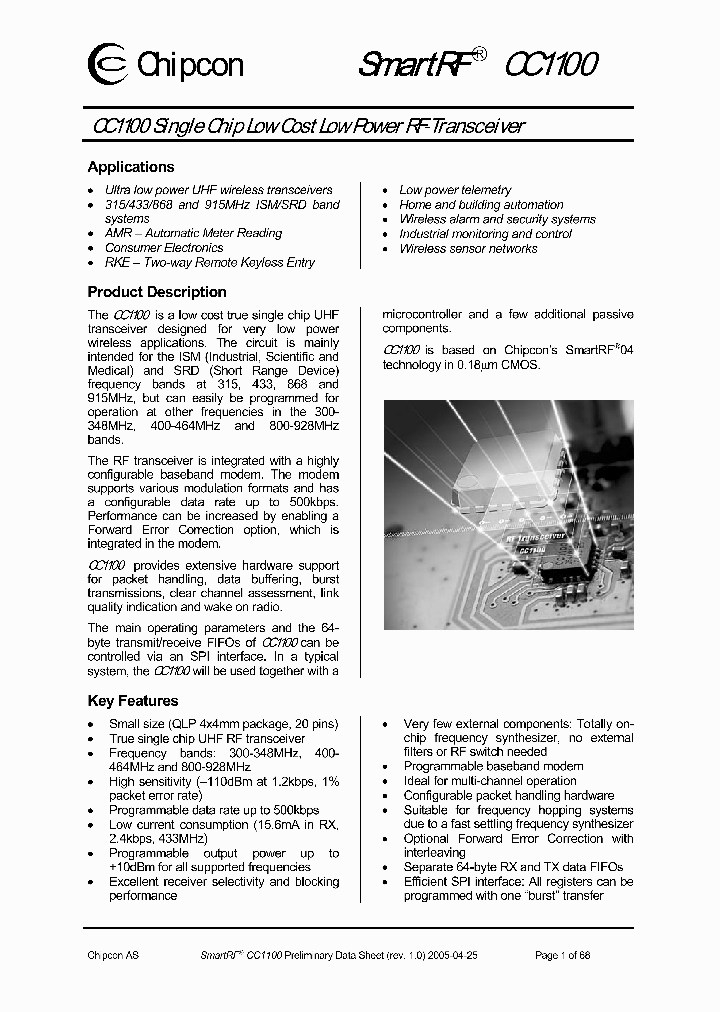 CC1100_4975058.PDF Datasheet