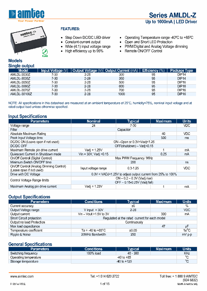 AMLDL-3030Z_4975096.PDF Datasheet