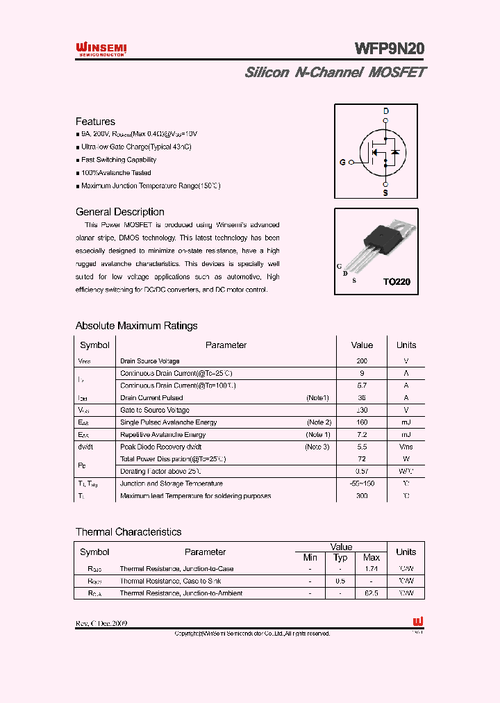 WFP9N20_4975231.PDF Datasheet