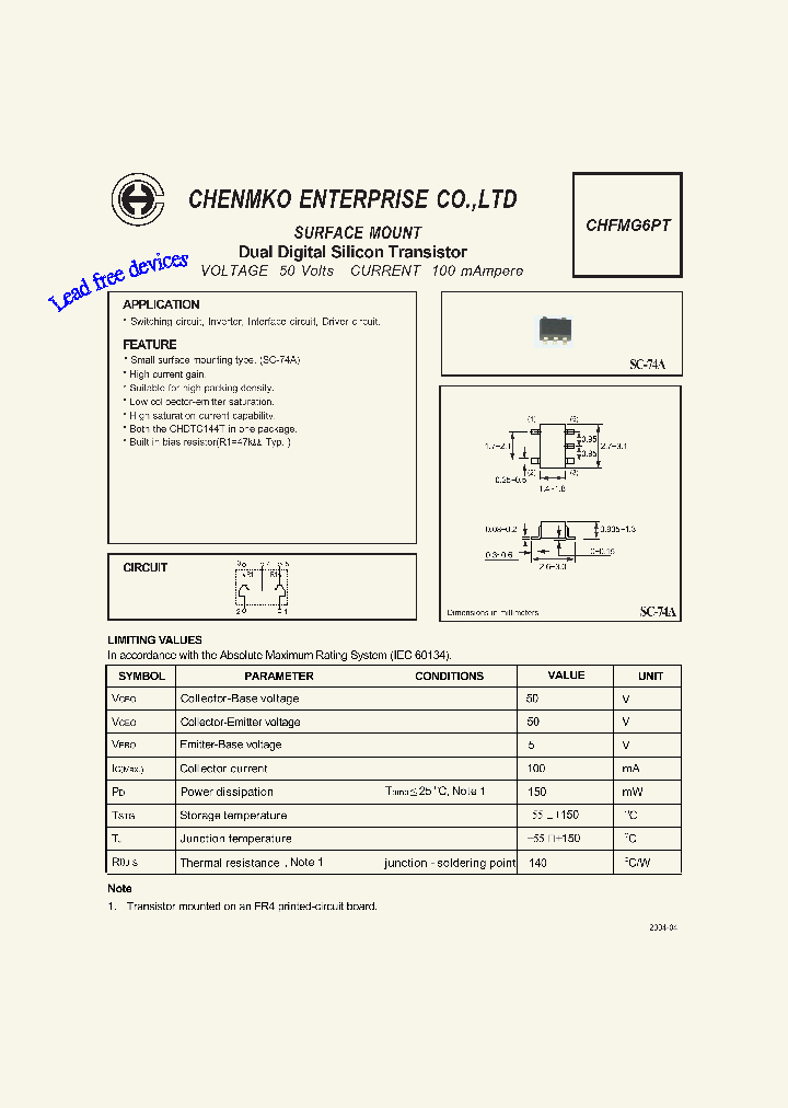 CHFMG6PT_4975685.PDF Datasheet