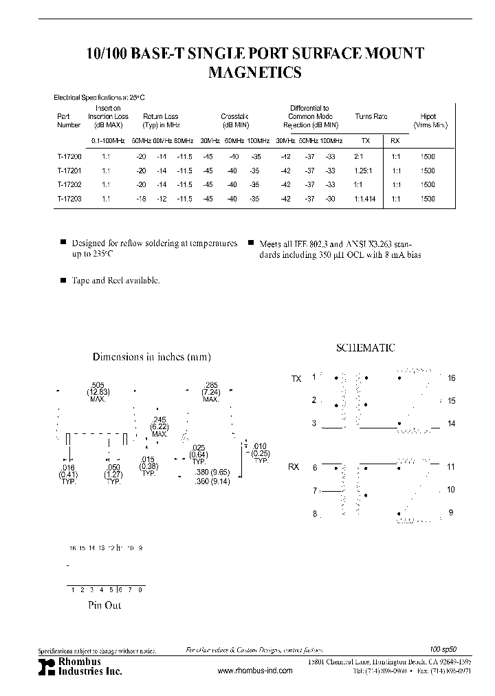 T-17200_4975910.PDF Datasheet