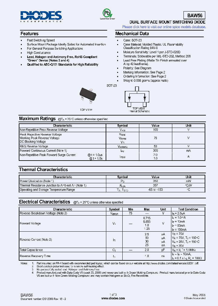 BAW56-7-F_4975936.PDF Datasheet