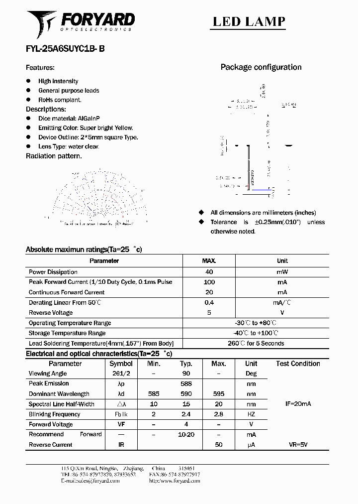 FYL-25A6SUYC1B-B_4976120.PDF Datasheet
