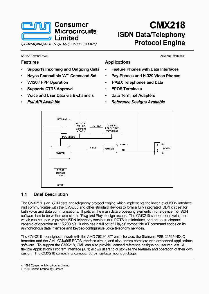 CMX218S1_4976195.PDF Datasheet