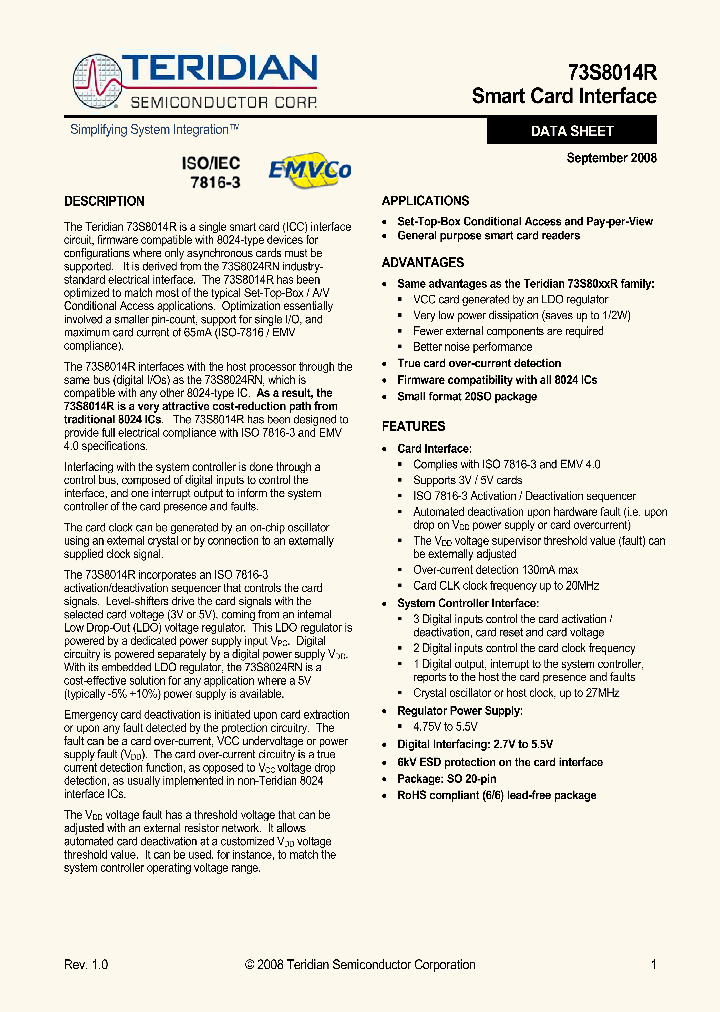 73S8014R-ILF_4976251.PDF Datasheet