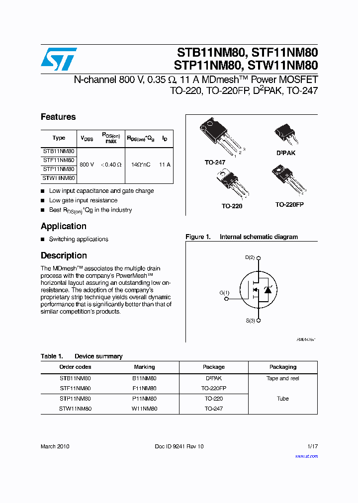 STP11NM8010_4976483.PDF Datasheet