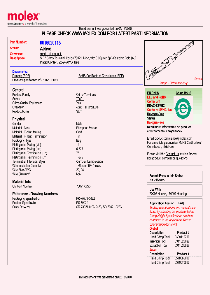 70021-0223_4976905.PDF Datasheet