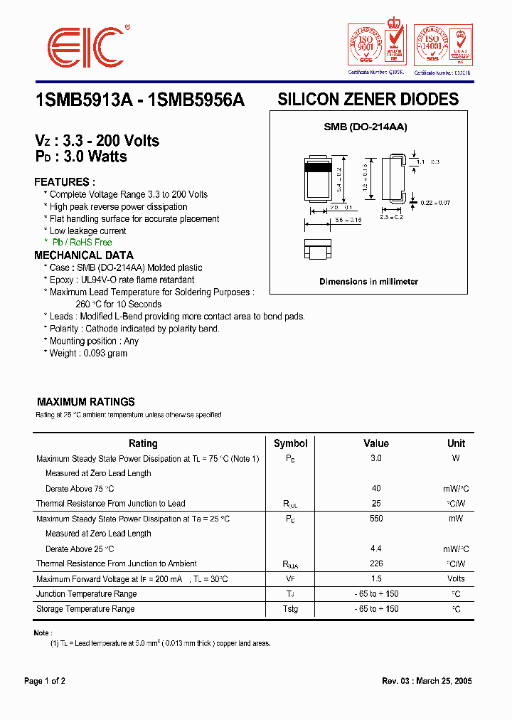 1SMB5923A_4977241.PDF Datasheet