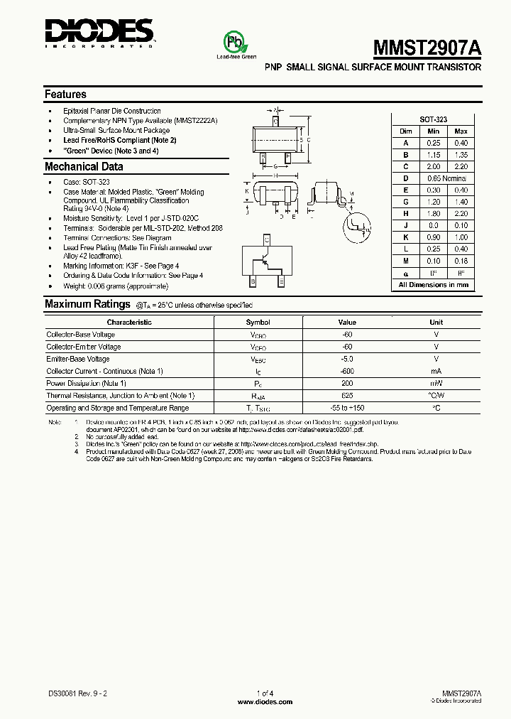 MMST2907A2_4977671.PDF Datasheet