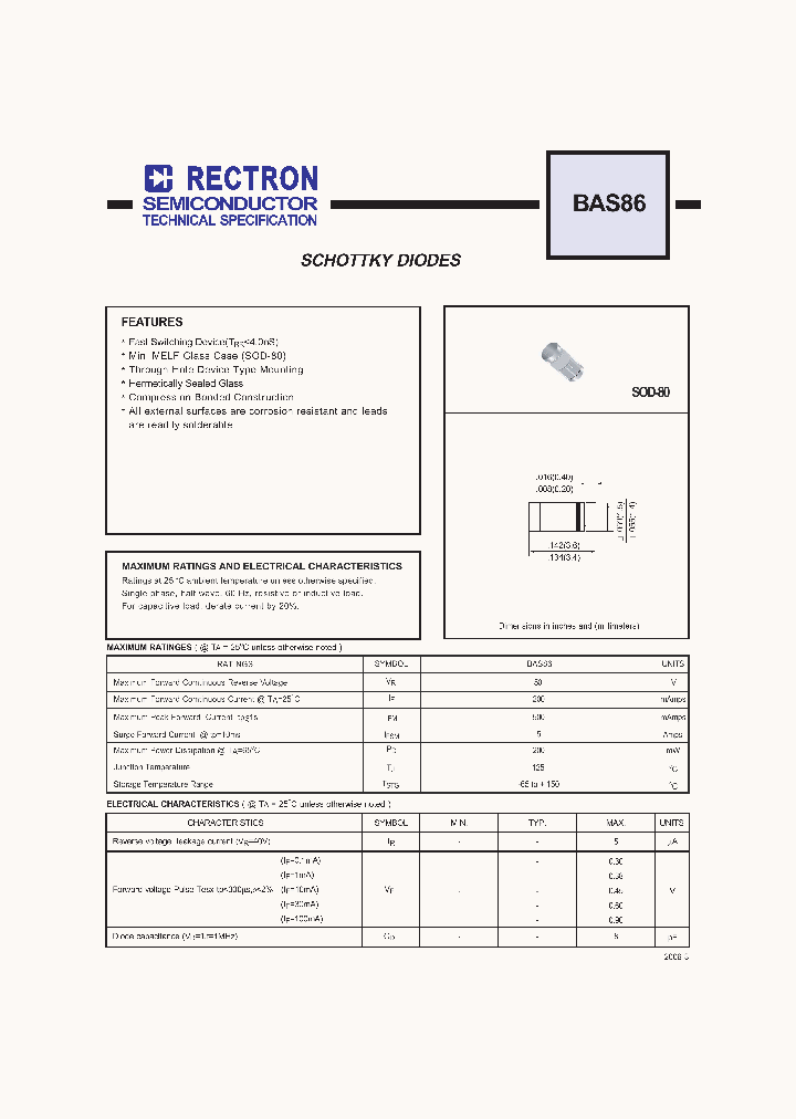 BAS86_4977856.PDF Datasheet