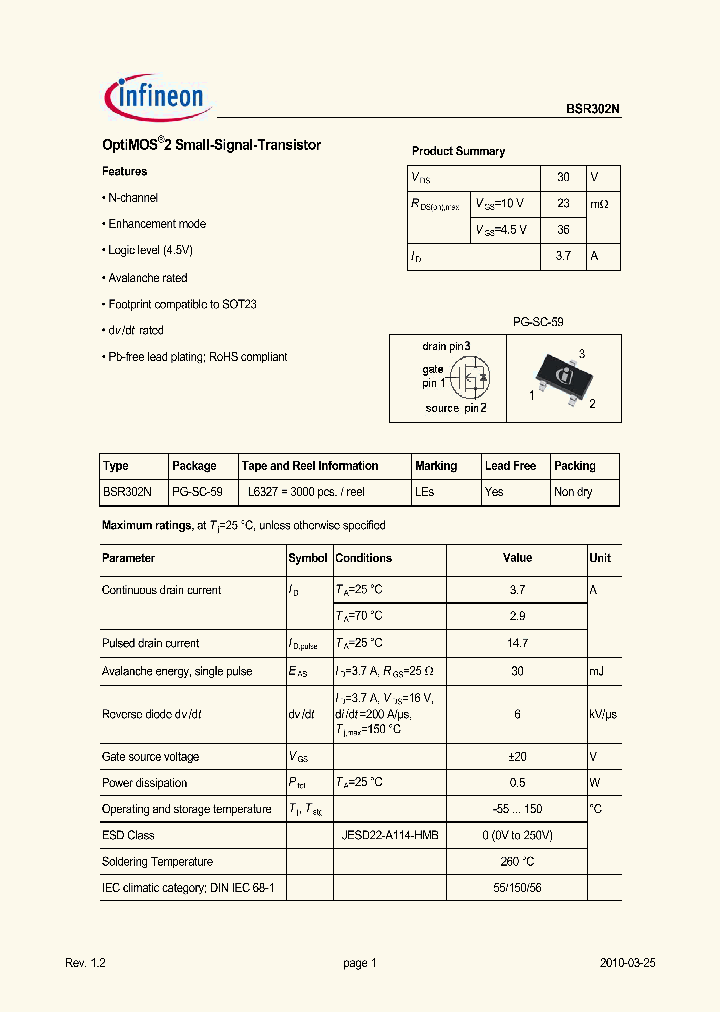 BSR302N_4978152.PDF Datasheet