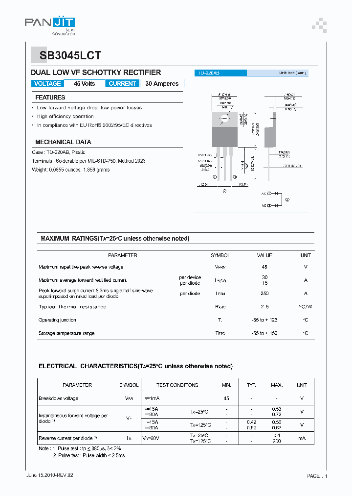 SB3045LCT_4978264.PDF Datasheet