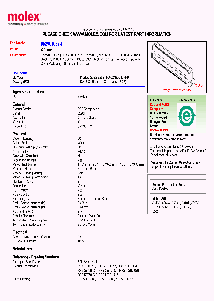 0529010274_4978360.PDF Datasheet