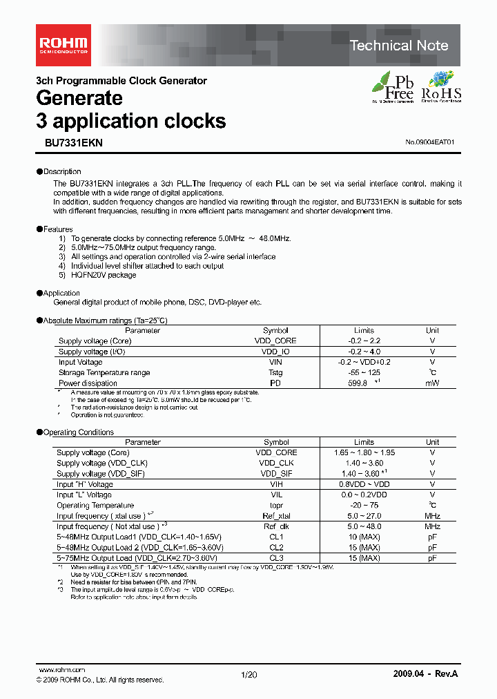 BU7331EKN_4978548.PDF Datasheet