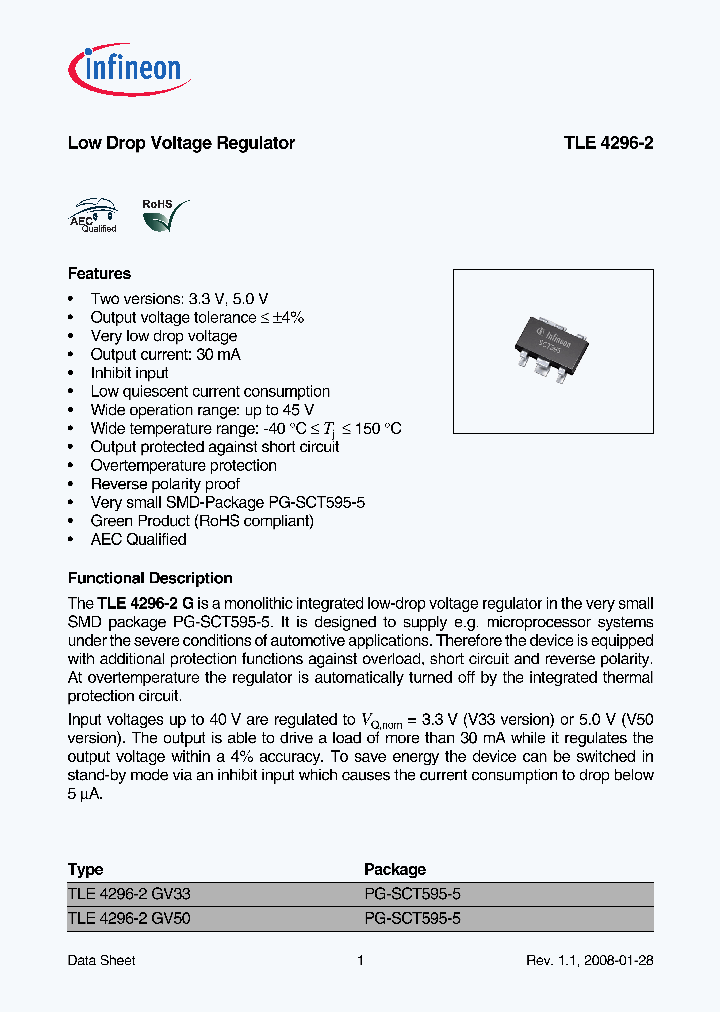 TLE4296-2GV33_4978873.PDF Datasheet
